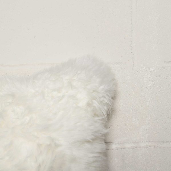 18" x 18" Natural Sheepskin Fur Set of 2 Pillow - Image 2
