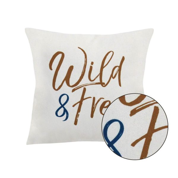 Wild & Free Square Pillow - Image 3