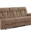 40" Modern Beige Fabric Sofa - Image 2