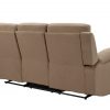 40" Modern Beige Fabric Sofa - Image 3