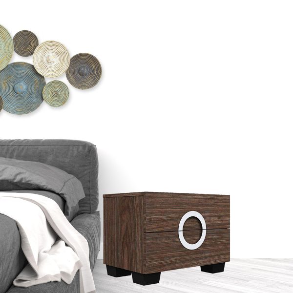 18" Refined Wenge High Gloss Nightstand - Image 2