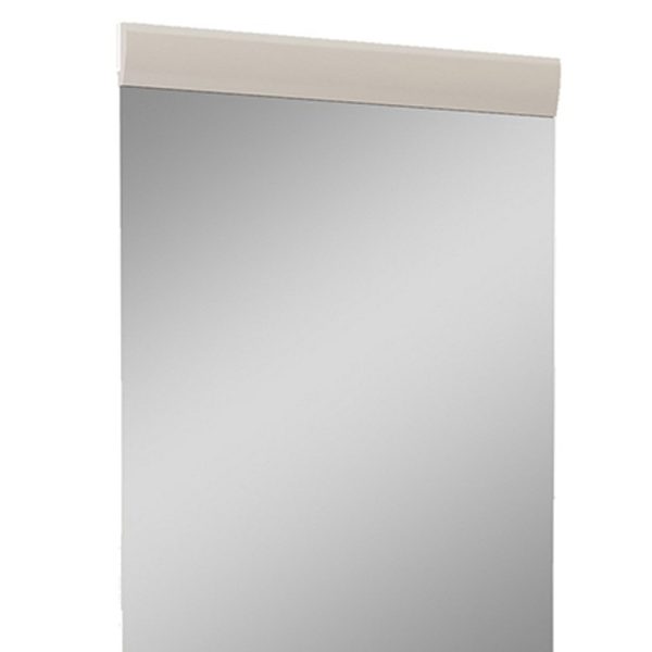 47" Refined Beige High Gloss Mirror - Image 3