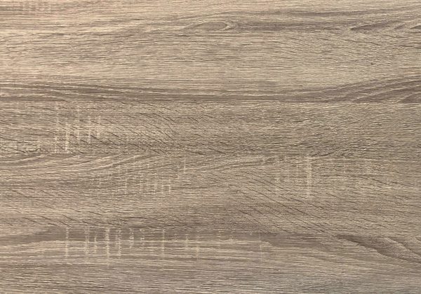 31.5" x 47.5" x 30" Dark Taupe Hollow Core Particle Board Metal  Dining Table - Image 4