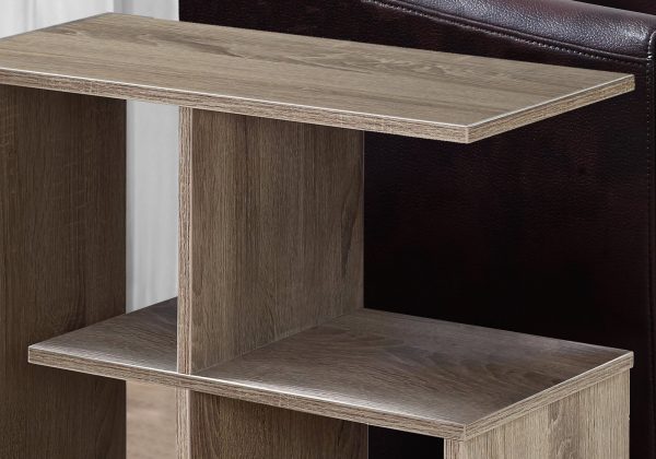 11.5" x 23.5" x 24" Dark Taupe Particle Board Laminate  Kitchen Cart - Image 2