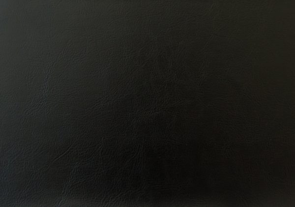 43.5" x 43.5" x 74" Black Metal Foam Leather Look  Barstool - Image 4