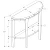 11.75" x 36" x 32.5" Dark Taupe Finish Accent Table - Image 3
