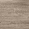 11.75" x 36" x 32.5" Dark Taupe Finish Accent Table - Image 4