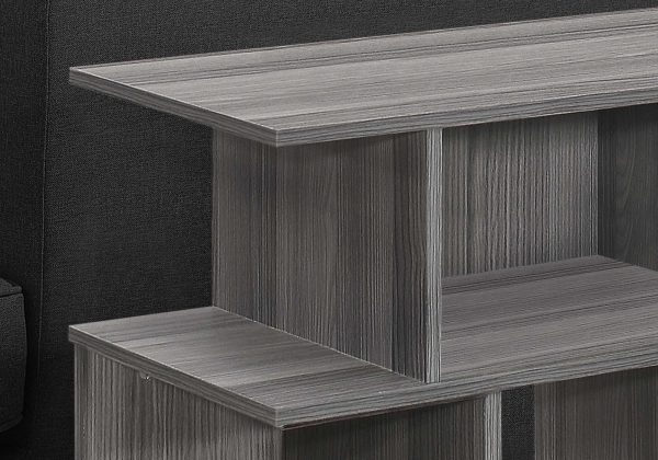 11.75" x 23.75" x 23.75" Grey Particle Board Laminate Accent Table - Image 2