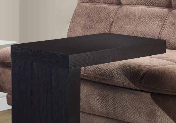 11.5" x 18" x 24" Cappuccino Hollow Core Particle Board  Accent Table - Image 2
