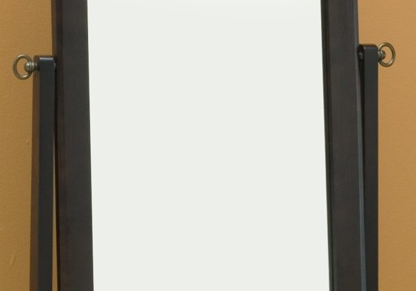 17.5" x 21.25" x 60" CappuccinoWood Frame Mirror - Image 2