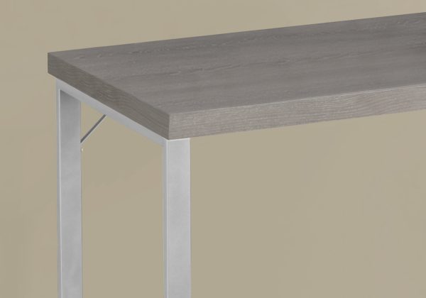 24" Taupe Rectangular Computer Desk - Image 2