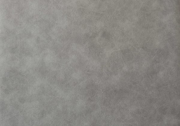 44" x 47" x 59" Grey Finish Foam and Metal Swivel Reclining Chair with Adjustable Headrest - Image 3