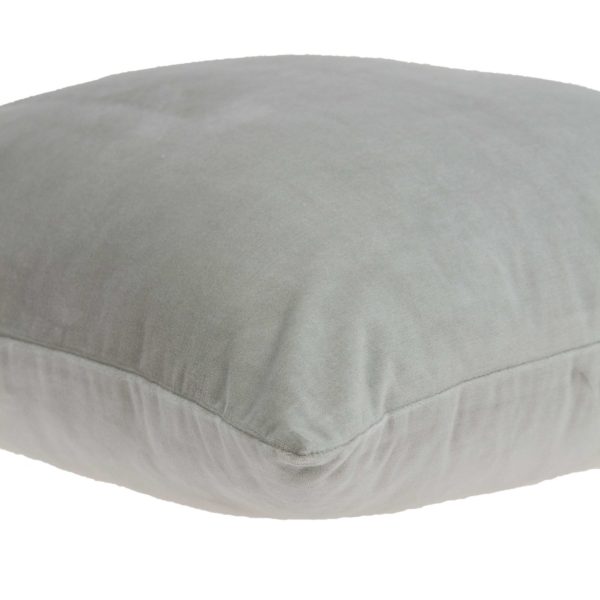20" x 0.5" x 20" Transitional Gray Solid Pillow Cover - Image 4