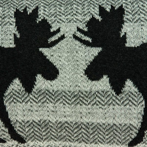 Heather Gray Moose Lodge Printed Pillow Cover - Image 5
