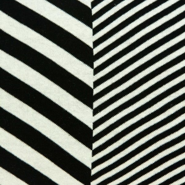 Contemporary Square Black and White Accent Pillow Cover - Image 5
