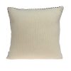 Modern Square Shades of Gray Accent Pillow Cover - Image 2