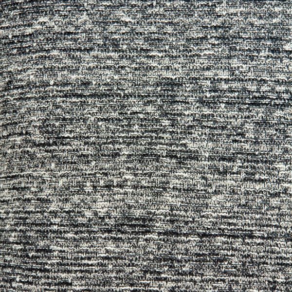 Square Gray Black Weave Accent Pillow Cover - Image 5
