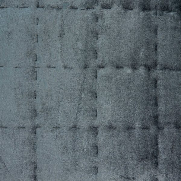 Super Soft Charcoal Solid Quilted Pillow Cover - Image 5