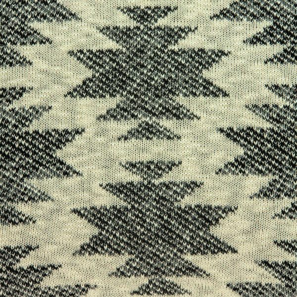 Square Southwest Cool Gray Accent Pillow Cover - Image 5