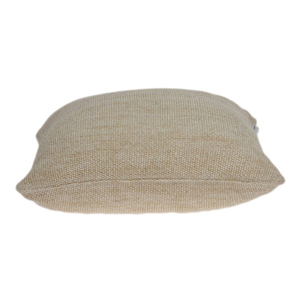 Casual Oatmeal Tweed Accent  Pillow Cover - Image 2