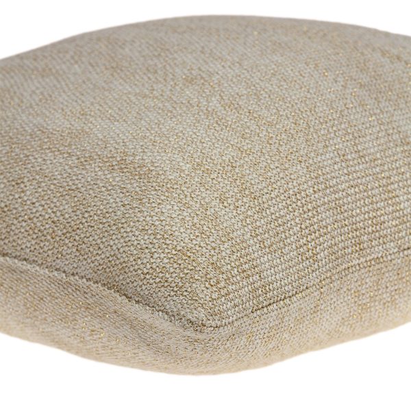 Casual Oatmeal Tweed Accent  Pillow Cover - Image 3