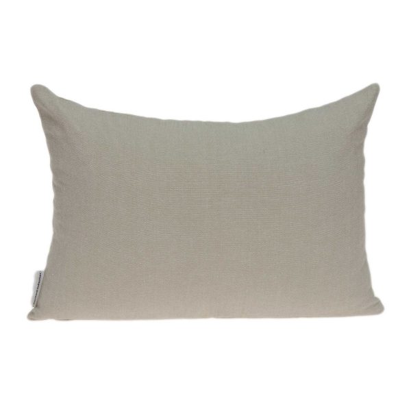 20" x 0.5" x 14" Elegant Transitional Beige Accent Pillow Cover - Image 3