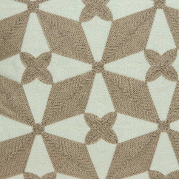 20" x 0.5" x 20" Transitional Beige and White Accent Pillow Cover - Image 4