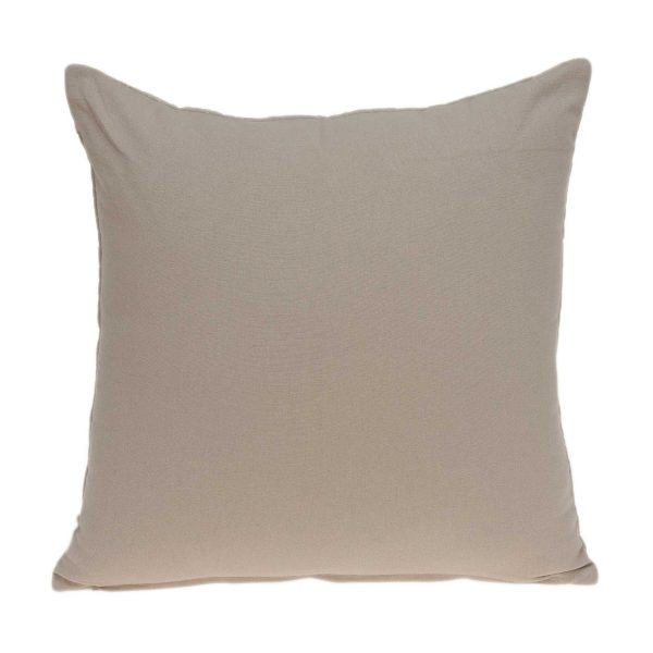 20" x 0.5" x 20" Beautiful Transitional Tan Pillow Cover - Image 3