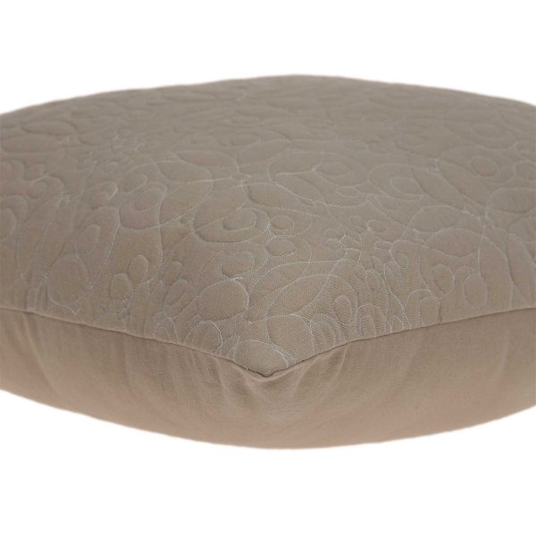 20" x 0.5" x 20" Beautiful Transitional Tan Pillow Cover - Image 5