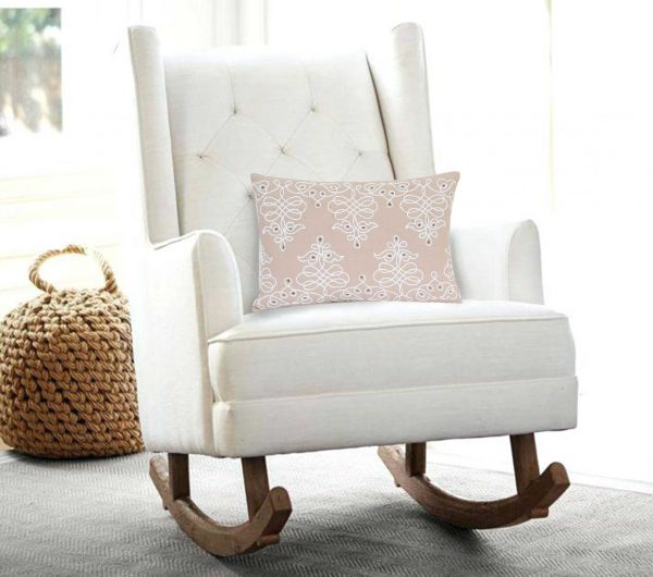 20" x 0.5" x 14" Traditional Beige Pillow Cover - Image 2