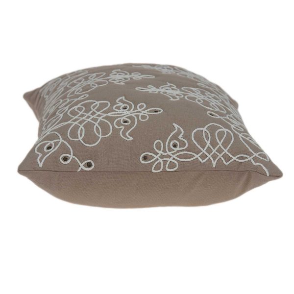 20" x 0.5" x 14" Traditional Beige Pillow Cover - Image 4