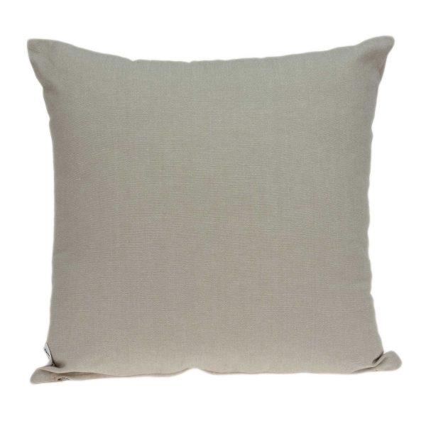 20" x 0.5" x 20" Elegant Transitional Beige Accent Pillow Cover - Image 3