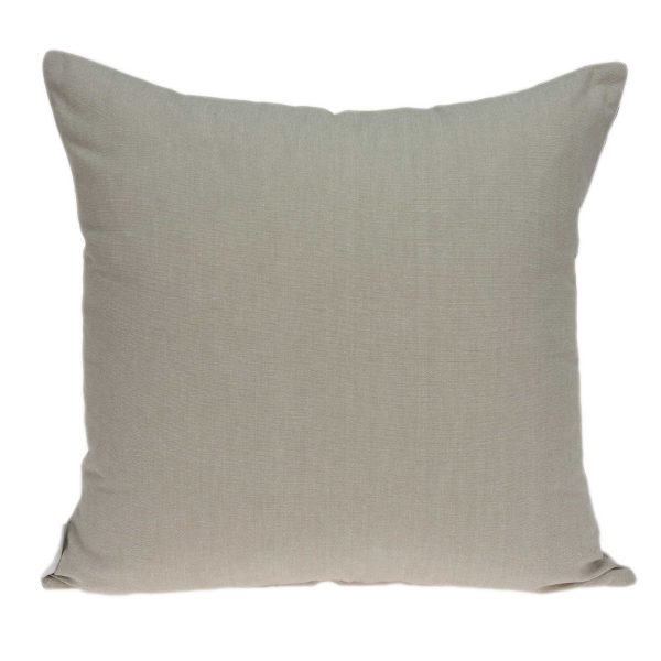 20" x 0.5" x 20" Traditional Beige Pillow Cover - Image 3