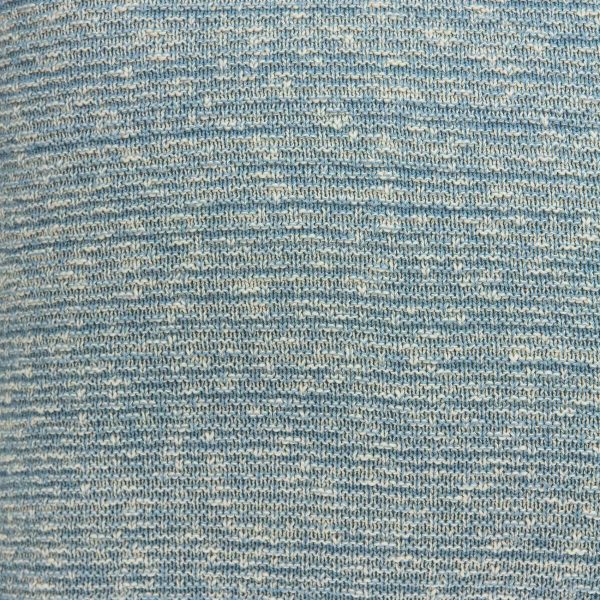 20" x 7" x 20" Transitional Blue Pillow Cover With Poly Insert - Image 5