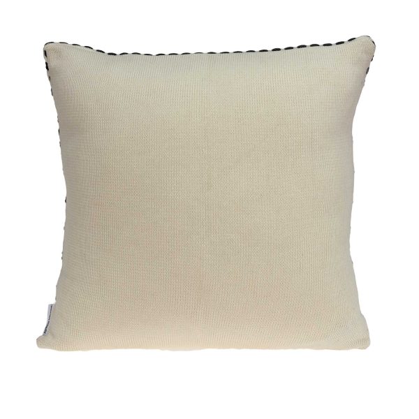 20" x 7" x 20" Elegant Transitional Tan Cotton Pillow Cover With Poly Insert - Image 2