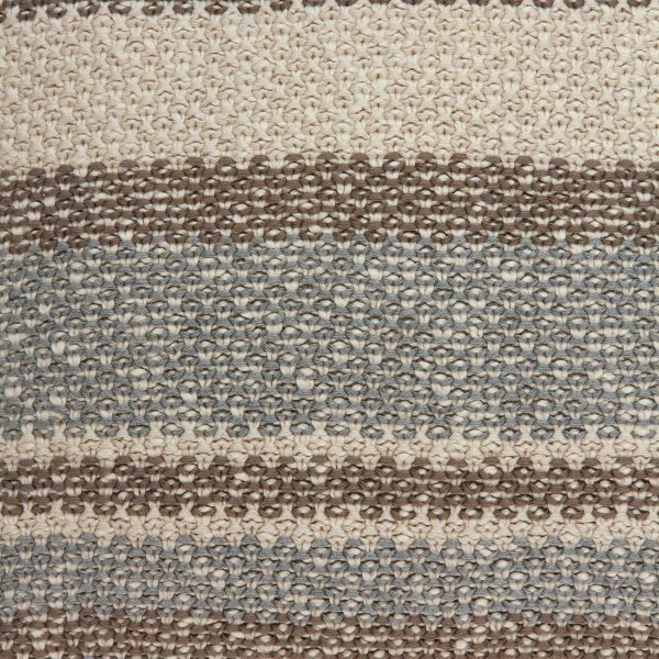 20" x 7" x 20" CharmingTransitional Tan Cotton Pillow Cover With Poly Insert - Image 5