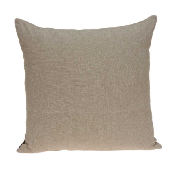 20" x 0.5" x 20" Traditional Tan Pillow Cover - Image 3