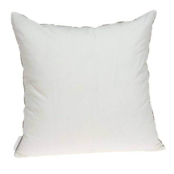 20" x 0.5" x 20" Bling Ivory Pillow Cover - Image 3