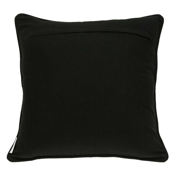 20" x 7" x 20" Cool Transitional Black and White Pillow Cover With Poly Insert - Image 2