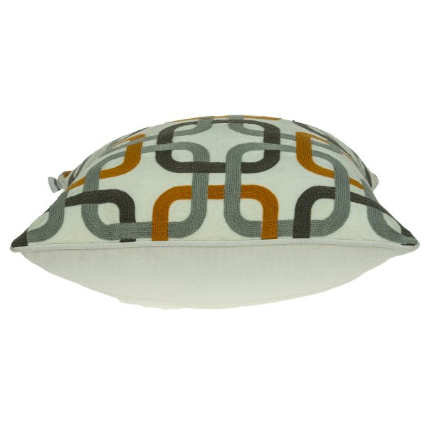 20" x 7" x 20" Multicolor Pillow Cover With Poly Insert - Image 3