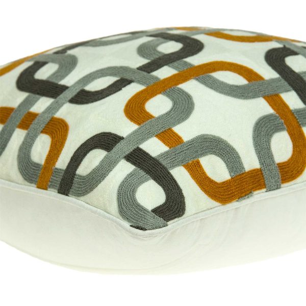 20" x 7" x 20" Multicolor Pillow Cover With Poly Insert - Image 4