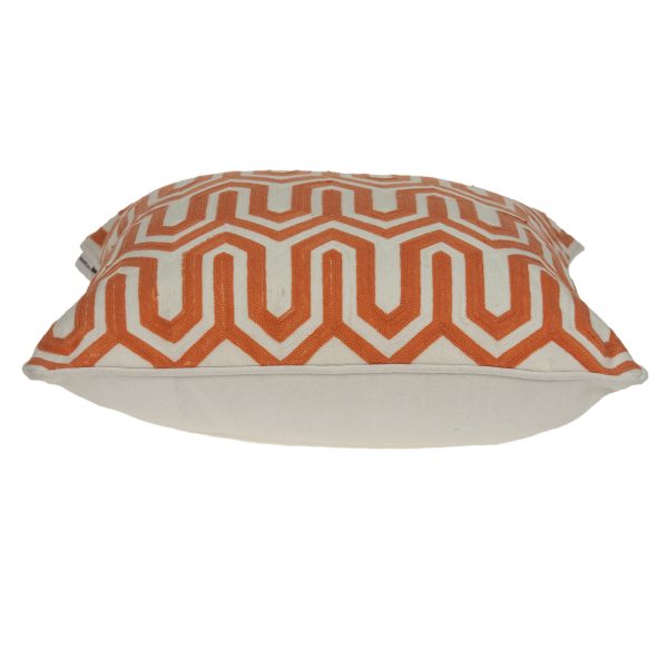 20" x 7" x 20" Transitional Multicolored Pillow Cover With Poly Insert - Image 3