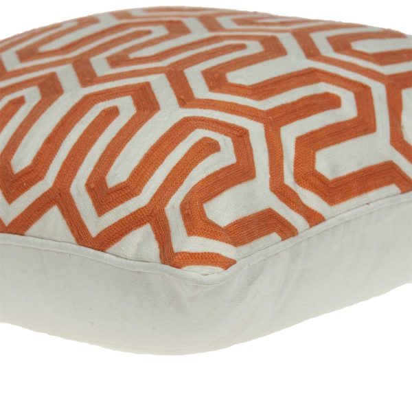 20" x 7" x 20" Transitional Multicolored Pillow Cover With Poly Insert - Image 4