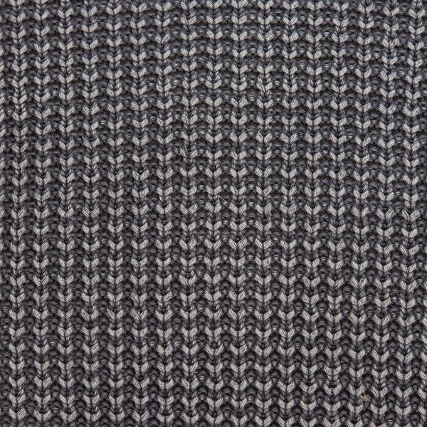 20" x 7" x 20" Transitional Charcoal Pillow Cover With Poly Insert - Image 5