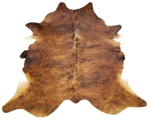 6.5 Ft  Classic Brindled Cowhide Rug - Image 2