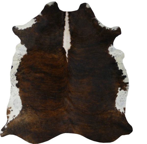 6.5 Ft  Classic Brindled Cowhide Rug - Image 3