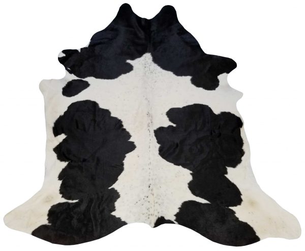 6.5 Ft  Holstein Brindled Cowhide Rug - Image 3