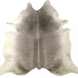 6.5'  Grey Brazilian Natural Cowhide Area Rug