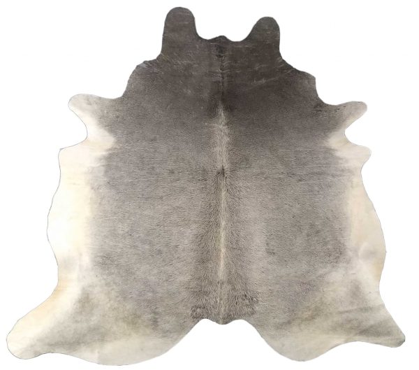 6.5'  Grey Brazilian Natural Cowhide Area Rug - Image 2