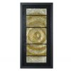 15 x 2 x 16 Black And Gold Glass - Shadow Box